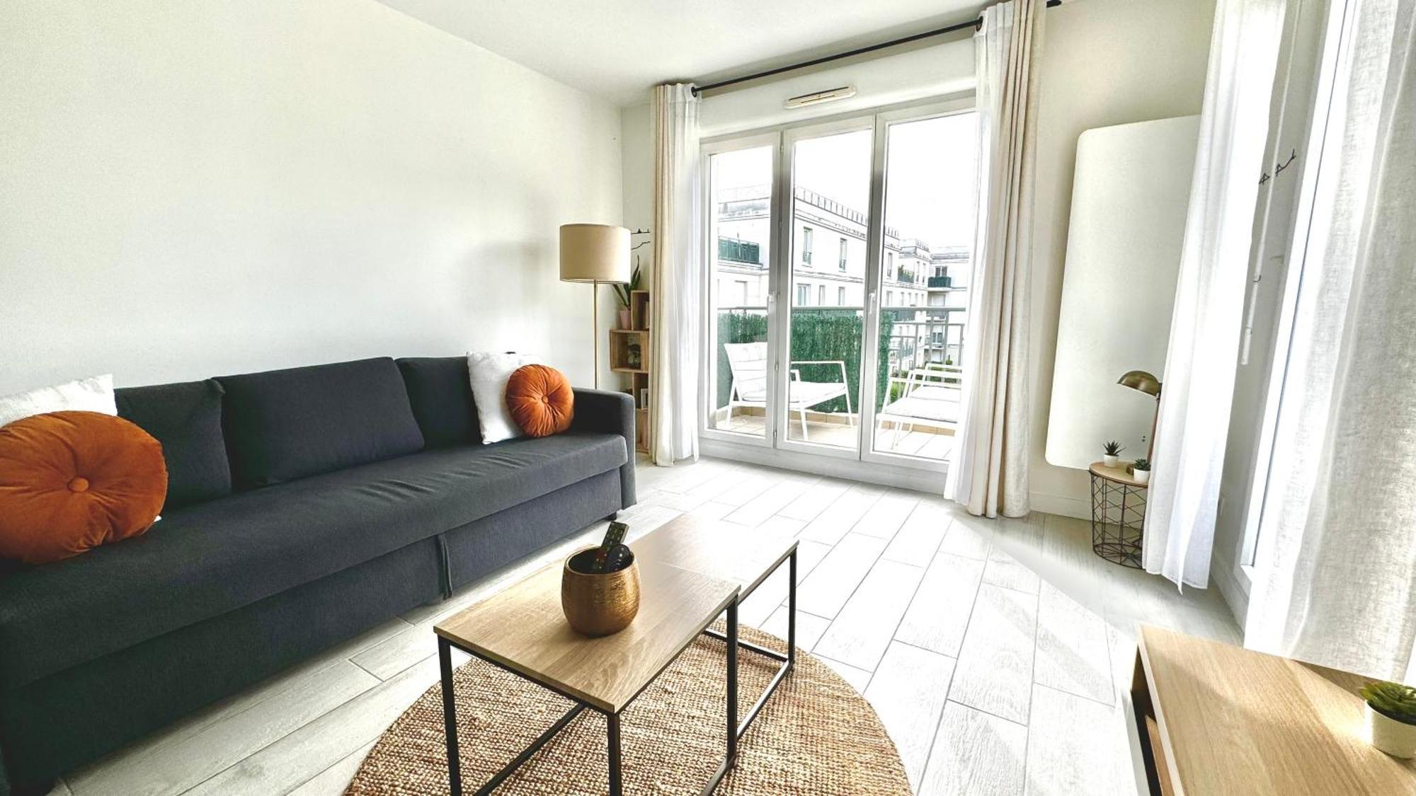 Appartement Central 6 Personnes A 10 Minutes De Disneyland Монтеврен Экстерьер фото